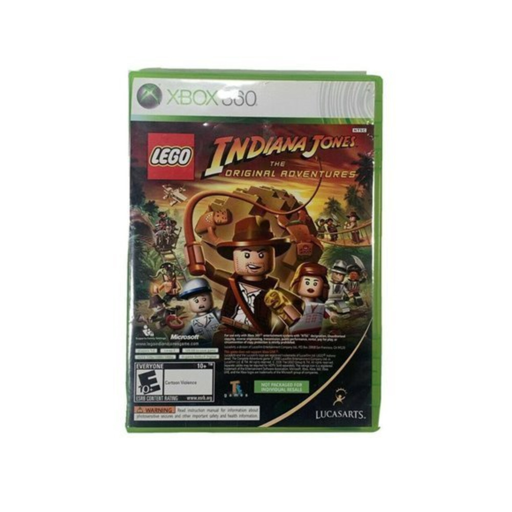 LEGO Indiana‎ Jones: The Original Adventures (Xbox 360) Game Complete TESTED